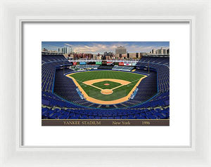 Yankee Stadium 1996 - Framed Print