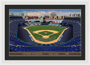 Yankee Stadium 1996 - Framed Print