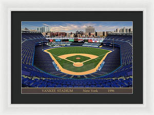 Yankee Stadium 1996 - Framed Print