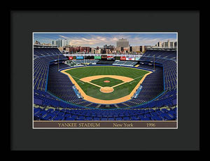 Yankee Stadium 1996 - Framed Print