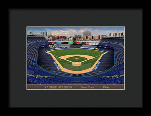 Yankee Stadium 1996 - Framed Print