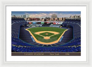 Yankee Stadium 1996 - Framed Print