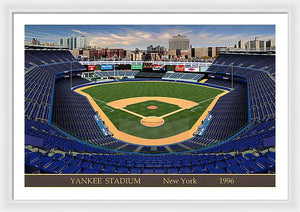 Yankee Stadium 1996 - Framed Print