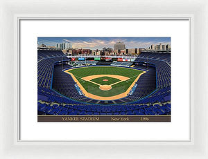 Yankee Stadium 1996 - Framed Print