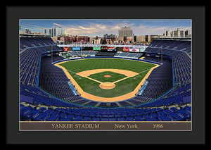 Yankee Stadium 1996 - Framed Print