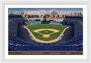 Yankee Stadium 1996 - Framed Print