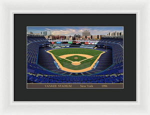 Yankee Stadium 1996 - Framed Print