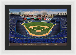 Yankee Stadium 1996 - Framed Print