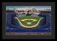 Load image into Gallery viewer, Yankee Stadium 1996 - Framed Print
