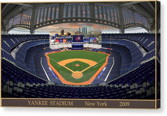 Yankee Stadium 2009 - Canvas Print