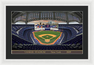 Yankee Stadium 2009 - Framed Print