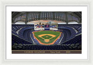 Yankee Stadium 2009 - Framed Print