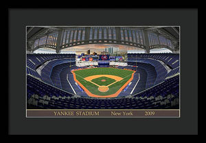 Yankee Stadium 2009 - Framed Print