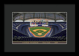 Yankee Stadium 2009 - Framed Print