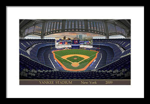 Yankee Stadium 2009 - Framed Print