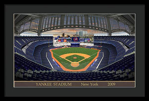 Yankee Stadium 2009 - Framed Print