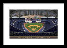 Load image into Gallery viewer, Yankee Stadium 2009 - Framed Print
