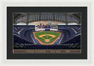 Yankee Stadium 2009 - Framed Print