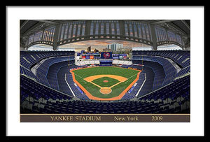 Yankee Stadium 2009 - Framed Print