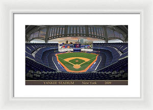 Yankee Stadium 2009 - Framed Print